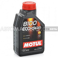 Масло моторное Motul 8100 Eco-clean 5W30 1л синт. SM/CF (101542)