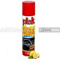 Полироль-освежитель PLAK "Лимон" 400мл спрей