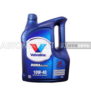 *Valvoline моторное масло Dura Blend 10W40 4л SL\CF 11647***