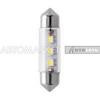 Лампа светодиодная Маяк 12T11*36/38-B/3SMD BLUE (732428В)