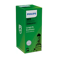 Лампа H11 12V 55W Philips Long Life 12362LLECOC1