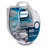 Лампа 12V H3 55W PK22s Phillips Diamont Vision 12336DVS2 2шт
