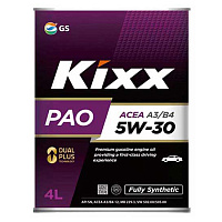 Масло моторное KIXX PAO 5W30 SN A3/B4 4л синт 