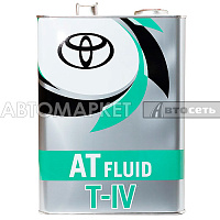 Масло трансмиссионное Toyota ATF TYPE T-IV 4л. 08886-81015