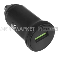 Зарядное устройство WIIIX UCC-1-11 с USB-портом (QC3.0) черный