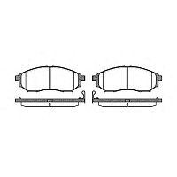 Колодки тормозные Remsa 0852.14 дисковые передние (GDB3392)(575598В)