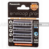 Аккумулятор Panasonic eneloop pro BK-3HCCE/4BE 2450mAh AA BL4 12259