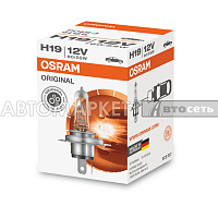 Лампа H19 60/55W 12V PU43T-3 K1 OSRAM 64181L 