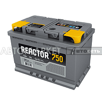 АКБ REACTOR 6CT-75 R (1480107520)п/п