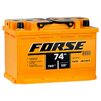 АКБ Forse 6CT-74 VLR (0) LB 0250107423 E низ о/п