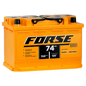 АКБ Forse 6CT-74 VLR (0) LB 0250107423 E низ о/п