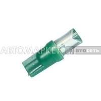 Лампа 12V-4W светодиодная конус Green M30411