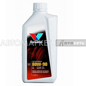 *Valvoline трансмиссионное масло HP GL-4 80W90 1л минер.15702***