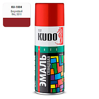 KUDO KU-1004 Эмаль вишневая 520мл./22049