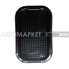 Противоскольз. коврик AVS NANO NP-020 с бортами черн. 15,5*10см 80376