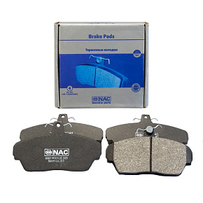 Колодки тормозные ГАЗ ЗМЗ 406 передние NAC NB6661F 