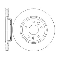 Диск тормозной Sangsin SD4251 передний 1шт. NISSAN Qashqai J11 2013->/X-Trail T32 2013-