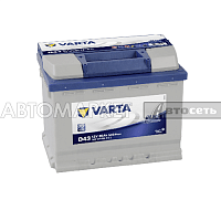 АКБ Varta Blue Dynamic 6CT-60Ah прям. (560127054) D43
