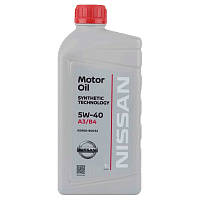 Масло моторное Nissan Motor Oil 5W40 1л синт.