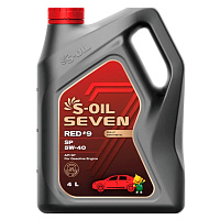 Масло моторное S-Oil Seven RED #9 5w40 SP 4л синт