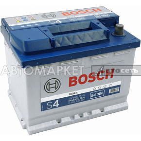 АКБ Bosch-Silver 60Ah пр. 560127054 S4 (S4006)