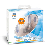 Лампа H8 12V 35W+W5W SVS White 5000K (2шт) 0200109000