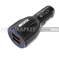 Зарядное устройство WIIIX UCC-2-38 2 USB-порта (QC3.0+2.4A)