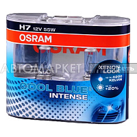 Лампа H7 12V 55W Osram COOL BLUE 64210CBI/CBNHCB 2шт