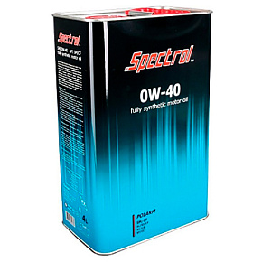 Масло моторное Spectrol Поларм 0W40 SМ/CF 4л синт.