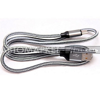 Кабель-переходник WIIIX USB-Type-C Silver (CB110-UTC-15S) 1м