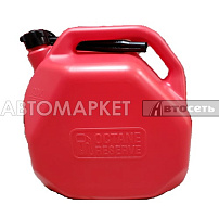 Канистра 20л для топлива 3ton OCTANE в комплекте с крышкой и лейкой красная (3)