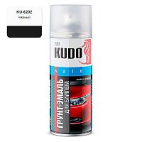 KUDO KU-6202 Эмаль для бампера черная 520мл