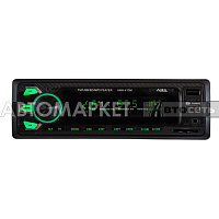 Автомагнитола AurA AMH-410MQ 2xUSB (2A)/SD/FM/AUX, 2 RCA, iD3-TAG, мультицвет 7 цветов