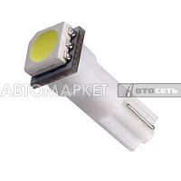 Лампа светодиод.T007 T5 1*5050 SMD 1шт,белый, A80573S