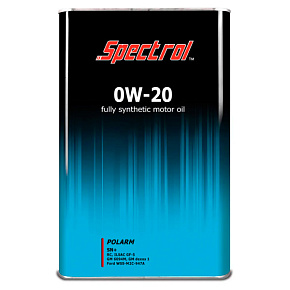 Spectrol Масло моторное Поларм 0W20 SN+ 4л синт