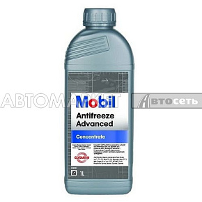 MOBIL антифриз Advanced G12+ конц. 1л крас. (151153)(5713А)