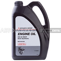 Масло моторное Mitsubishi Semi Synthetic 5W30 (4л) MZ320364 белая этик-ка