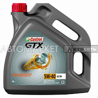 Масло моторное Castrol GTX 5W-40 4л A3/B4 син. 15B9F5