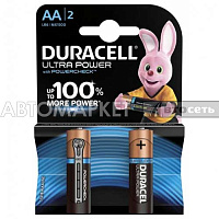Батарейка Duracell Ultra Power LR6 BL2   по 1 шт   /2