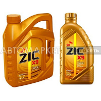 ZIC моторное масло X9 LS 5W30 синт. 4л+1л