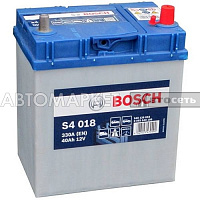 АКБ Bosch-Silver S4 40Ah обр. узк. клеммы 0092S40180