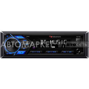 Автомагнитола Nakamichi NAK-NQ711B 1 din, USB, AUX, BLUETOOTH, 50x4 Вт