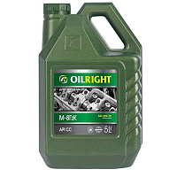 Масло моторное DIESEL OILRIGHT  М8Г2К SAE 20W20 5л