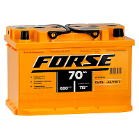 АКБ Forse 6CT-70 VLR (0) 0250107020 E обр.п.
