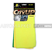 Салфетки CityUp из микрофибры унив. 3шт. 30*30 CA-102