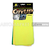 Салфетки CityUp из микрофибры унив. 3шт. 30*30 CA-102