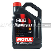 Моторное масло Motul 6100 Sinergie+ 10W40 4л синт.