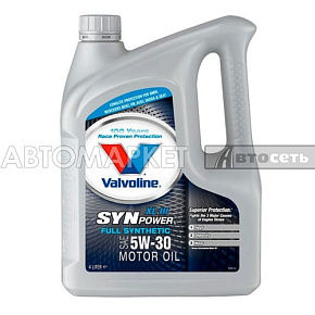 *Valvoline моторное масло Syn Power 5W30 4л SL/CF 11247***