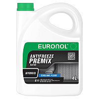 Охлаждающая жидкость Euronol Antifreeze Hybrid Ready G11 4кг