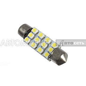 Лампа панель светодиод.J-Power 20*34мм.12SMD White